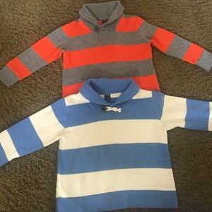 2 Gap Boys knitted sweaters .